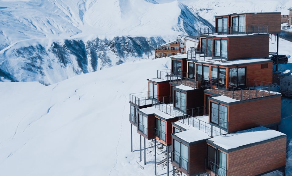 Een skilerarenhuis gemaakt van containers, een goed idee?